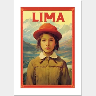 Lima, Peru, Travel Poster Posters and Art